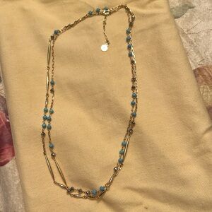Stella & Dot Double Wrap Necklace